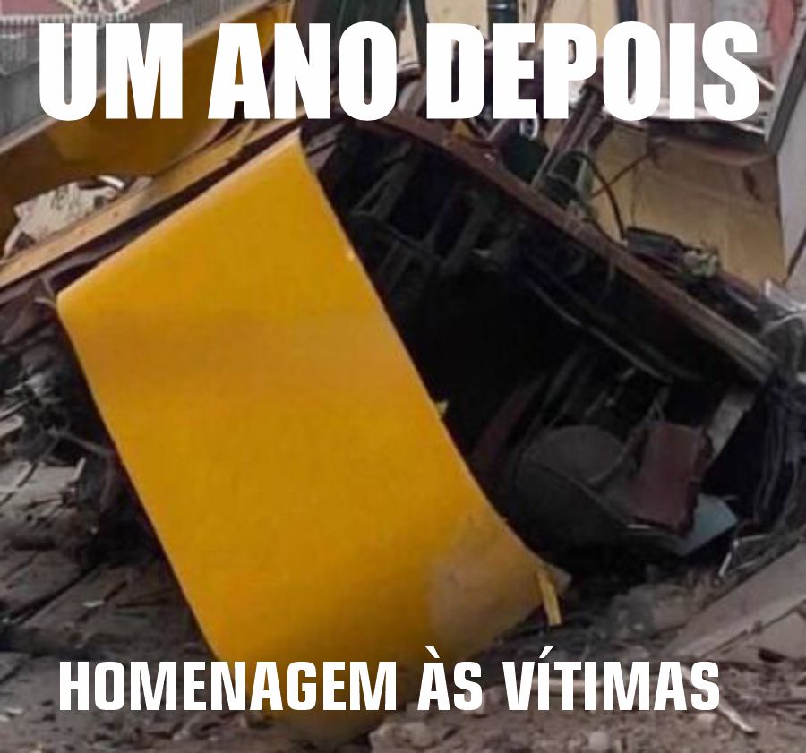 Acidente da Glória Um ano depois